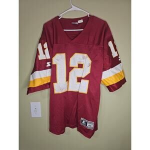 GUS FREROTTE #12 Washington Redskins NFL Vintage Jersey by Starter Size 46